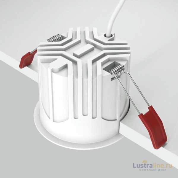 Встраиваемый светильник Maytoni Technical Alfa LED DL043-01-15W3K-RD-W