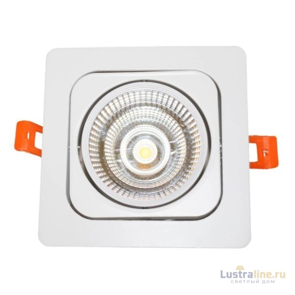 Встраиваемый светодиодный светильник Lumina Deco Fostis LDC 8065-10W WT Встраиваемый светодиодный светильник Lumina Deco Fostis LDC 8065-10W WT