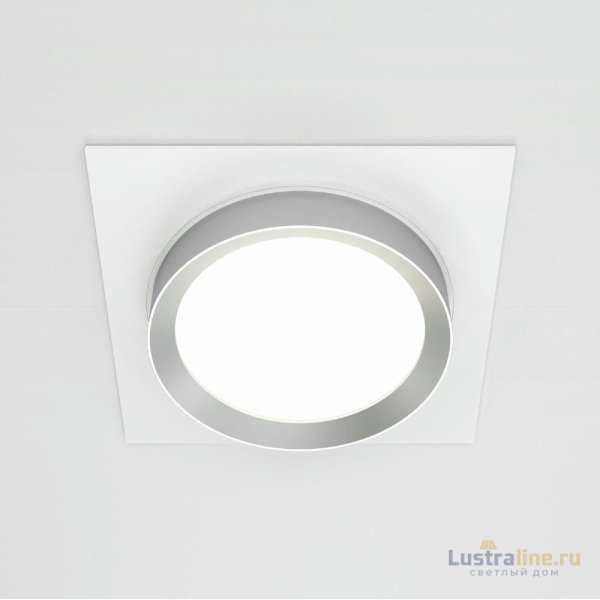 Встраиваемый светильник Maytoni Technical Hoop DL086-GX53-SQ-WS