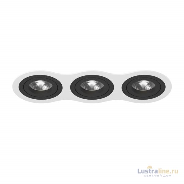 Встраиваемый светильник Lightstar INTERO 16 i636070707 (217636+217607+217607+217607) Встраиваемый светильник Lightstar INTERO 16 i636070707 (217636+217607+217607+217607)
