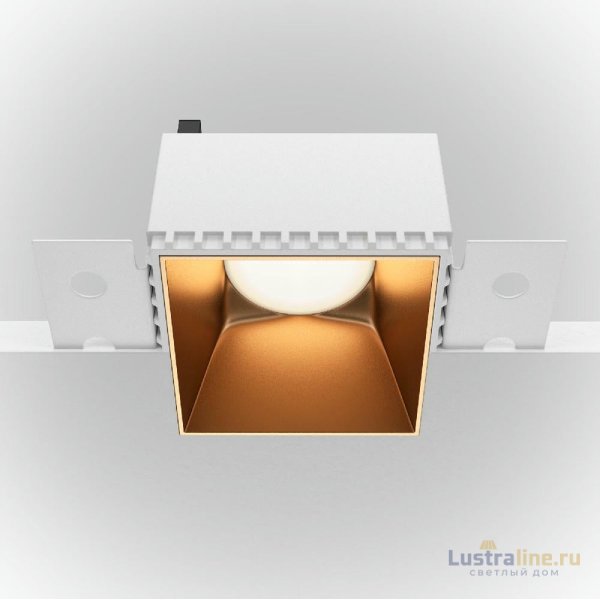 Встраиваемый светильник Maytoni Technical Share DL051-01-GU10-SQ-WMG Встраиваемый светильник Maytoni Technical Share DL051-01-GU10-SQ-WMG