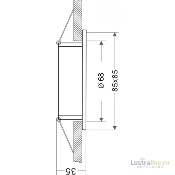 Встраиваемый светильник Deko-Light Altair 110018 Встраиваемый светильник Deko-Light Altair 110018