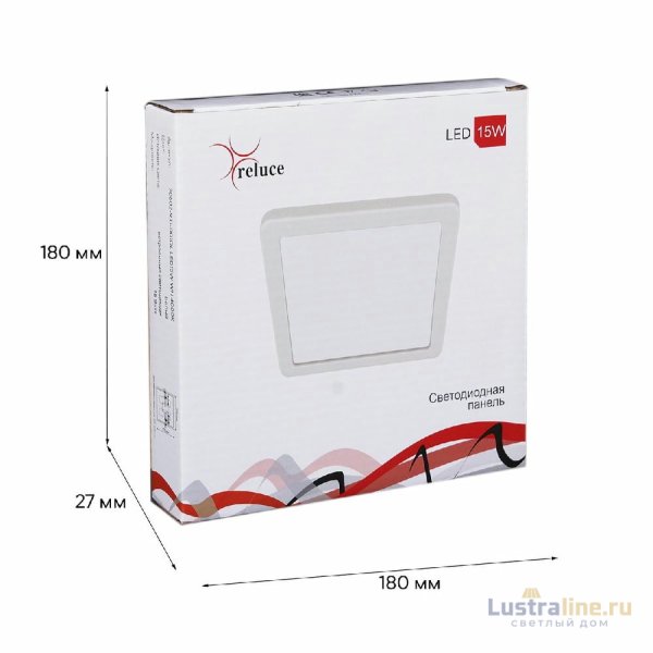 Встраиваемый светильник Reluce 70602-9.0-001OL LED15W WH 4000K