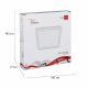 Встраиваемый светильник Reluce 70602-9.0-001OL LED15W WH 4000K