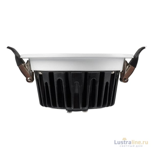 Встраиваемый светодиодный светильник Arlight LTD-105WH-Frost-9W Warm White 021067