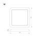 Встраиваемый светильник Arlight CL-Fiokk-S220x220-18W Day4000-Mix 034471