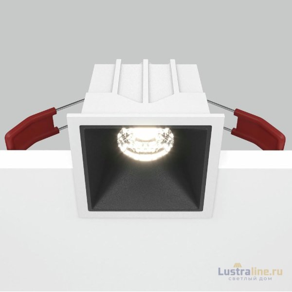 Встраиваемый светильник Maytoni Technical Alfa LED DL043-01-10W4K-SQ-WB Встраиваемый светильник Maytoni Technical Alfa LED DL043-01-10W4K-SQ-WB