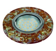 Встраиваемый светильник Fametto DLS-L103 GU5.3 CHROME/BROWN 10716