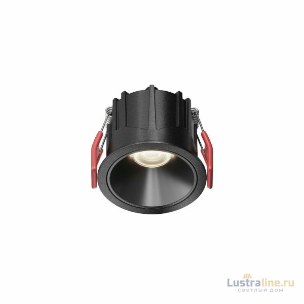 Встраиваемый светильник Maytoni Alfa LED DL043-01-10W4K-RD-B-1