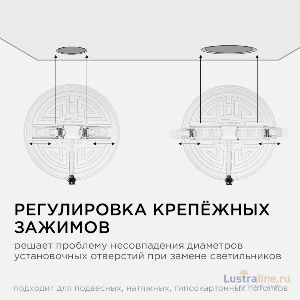 Встраиваемая светодиодная панель безрамочная Apeyron FLP 06-108 Встраиваемая светодиодная панель безрамочная Apeyron FLP 06-108