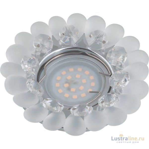 Встраиваемый светильник Fametto DLS-P120 GU5.3 CHROME/CLEAR 10555