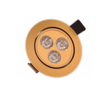 Встраиваемый светильник Elvan VLS-7024R-3W-WH-Gl