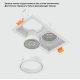 Встраиваемый светильник Crystal Lux CLT 068C2 WH