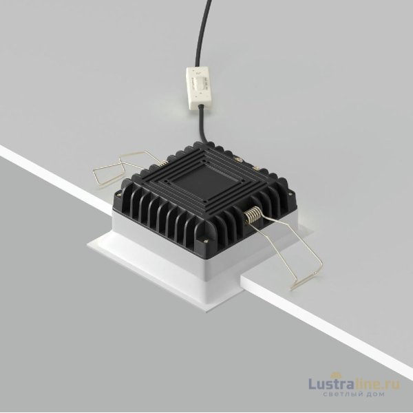 Встраиваемый светодиодный светильник Maytoni Technical Downlight Okno DL056-12W3-4-6K-W