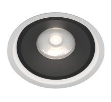 Встраиваемый светодиодный светильник Elektrostandard Slide 25083/LED 6W 4200K белый/чёрный 4690389194030 a062942 Встраиваемый светодиодный светильник Elektrostandard Slide 25083/LED 6W 4200K белый/чёрный 4690389194030 a062942