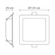 Встраиваемый светильник Gauss Elementary Downlight 998420209