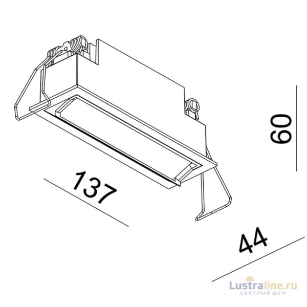 Встраиваемый светильник Deko-Light Ceti 5 563006