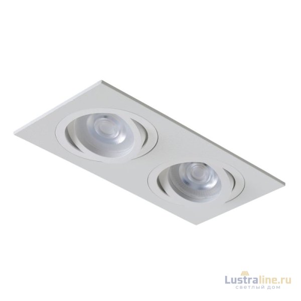 Встраиваемый светильник Crystal Lux CLT 002C2 WH Встраиваемый светильник Crystal Lux CLT 002C2 WH