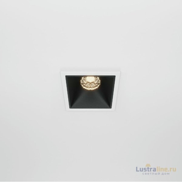 Встраиваемый светильник Maytoni Technical Alfa LED DL043-01-10W3K-SQ-WB