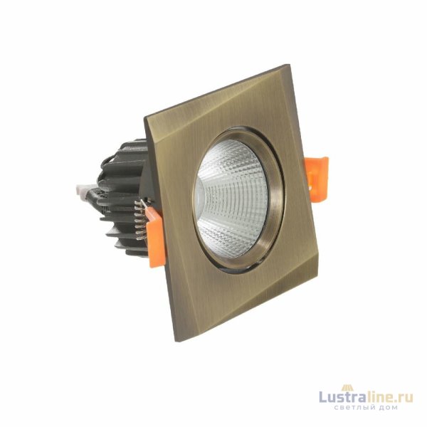 Встраиваемый светильник Lumina Deco Dalston LDC F115 GR+BR