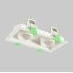 Встраиваемый светильник Crystal Lux CLT 069C2 WH