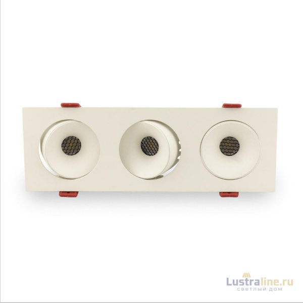 Встраиваемый светильник AM Group AM480-3 WH+WH 23,1W Встраиваемый светильник AM Group AM480-3 WH+WH 23,1W