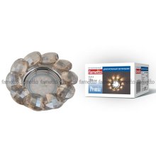 Встраиваемый светильник Fametto Peonia DLS-P114 GU5.3 CHROME/COGNAC