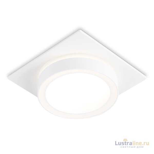 Встраиваемый светильник Ambrella Light GX53 Acrylic Tech Techno Spot TN52421