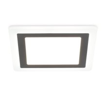 Встраиваемый светильник с подсветкой Ambrella Light Downlight DCR392