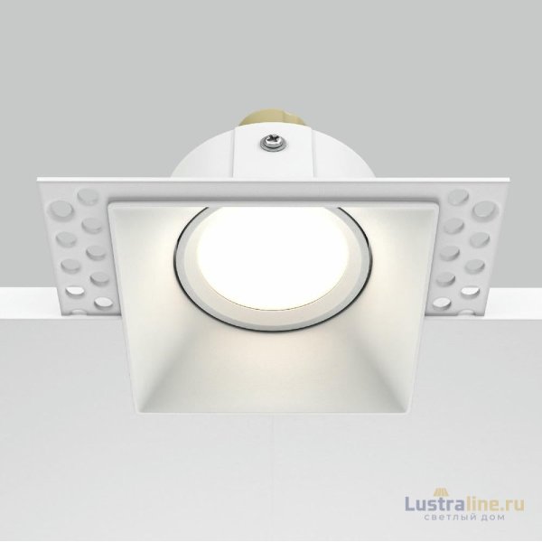 Встраиваемый светильник Maytoni Dot DL042-01-SQ-W