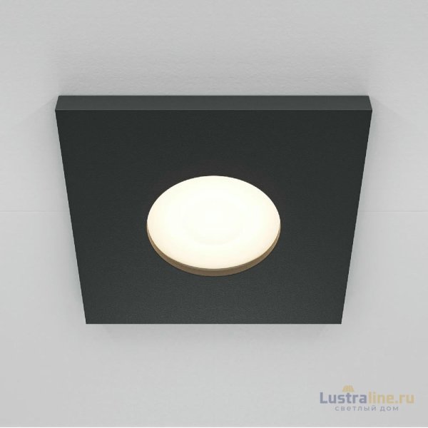 Встраиваемый светильник Maytoni Technical Stark DL083-01-GU10-SQ-B Встраиваемый светильник Maytoni Technical Stark DL083-01-GU10-SQ-B