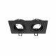 Встраиваемый светильник Loft IT Hap 10341/2A Black
