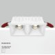 Встраиваемый светильник Maytoni Technical Alfa LED DL043-02-10W4K-SQ-W