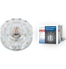 Встраиваемый светильник Fametto Luciole DLS-L124 G9 GLASSY/CLEAR UL-00000375