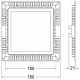 Встраиваемый светильник Deko-Light LED Panel Square 15 565156
