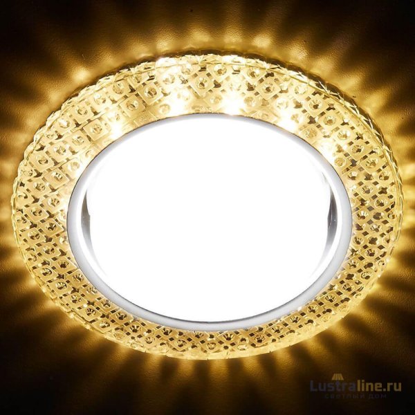 Встраиваемый светодиодный светильник Ambrella Light GX53 LED G296 CL/CLD