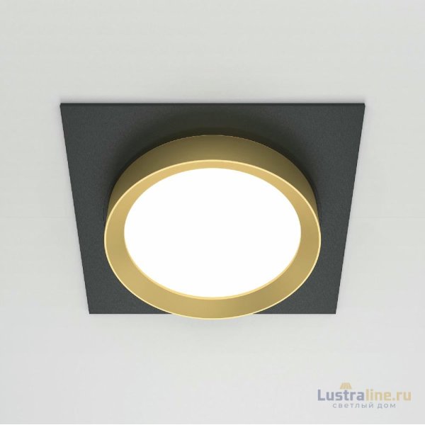 Встраиваемый светильник Maytoni Technical Hoop DL086-GX53-SQ-BG Встраиваемый светильник Maytoni Technical Hoop DL086-GX53-SQ-BG