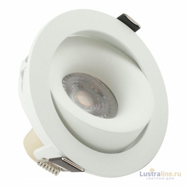 Встраиваемый светильник Denkirs Roto DK2120-WH