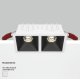 Встраиваемый светильник Maytoni Technical Alfa LED DL043-02-10W4K-SQ-WB