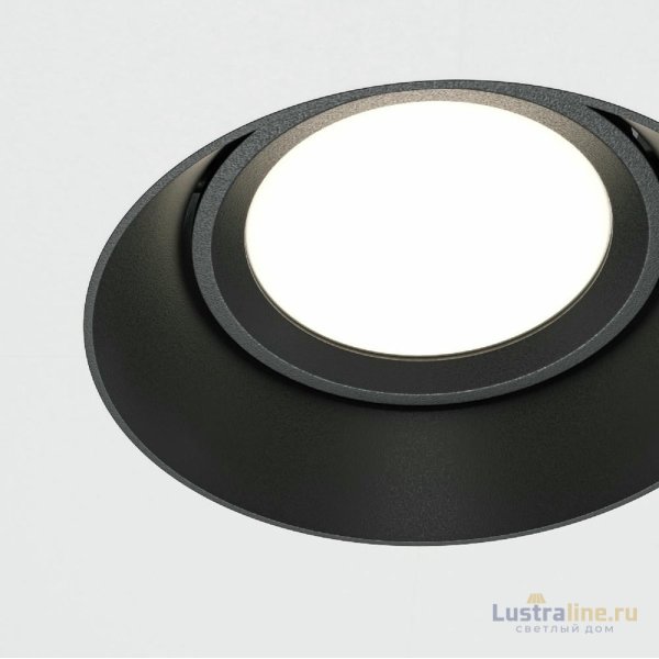 Встраиваемый светильник Maytoni Dot DL042-01-RD-B