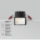Встраиваемый светильник Maytoni Alfa LED DL043-01-10W3K-SQ-B-1