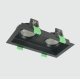 Встраиваемый светильник Crystal Lux CLT 068C2 BL