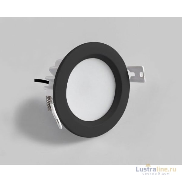 Встраиваемый светильник Italline IT08-8018 black 4000K Встраиваемый светильник Italline IT08-8018 black 4000K