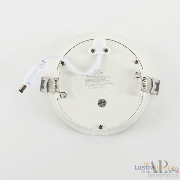 Встраиваемый светильник Arte Perfetto Luce Ingrid 3322.LDY9016/9W/6K Встраиваемый светильник Arte Perfetto Luce Ingrid 3322.LDY9016/9W/6K