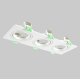 Встраиваемый светильник Crystal Lux CLT 002C3 WH V2