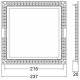 Встраиваемый светильник Deko-Light LED Panel Square 20 565163
