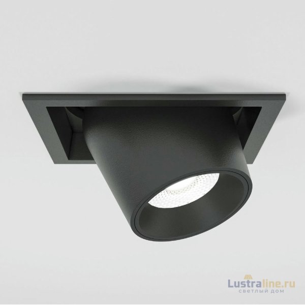 Встраиваемый светильник Elektrostandard 25087/LED 8W 4000K чёрный 4690389198366 a063994 Встраиваемый светильник Elektrostandard 25087/LED 8W 4000K чёрный 4690389198366 a063994