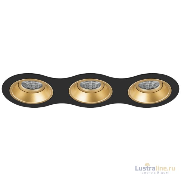 Встраиваемый светильник Lightstar Domino D637030303 (214637+214603+214603+214603)