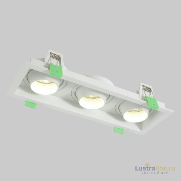 Встраиваемый светильник Crystal Lux CLT 069C3 WH Встраиваемый светильник Crystal Lux CLT 069C3 WH