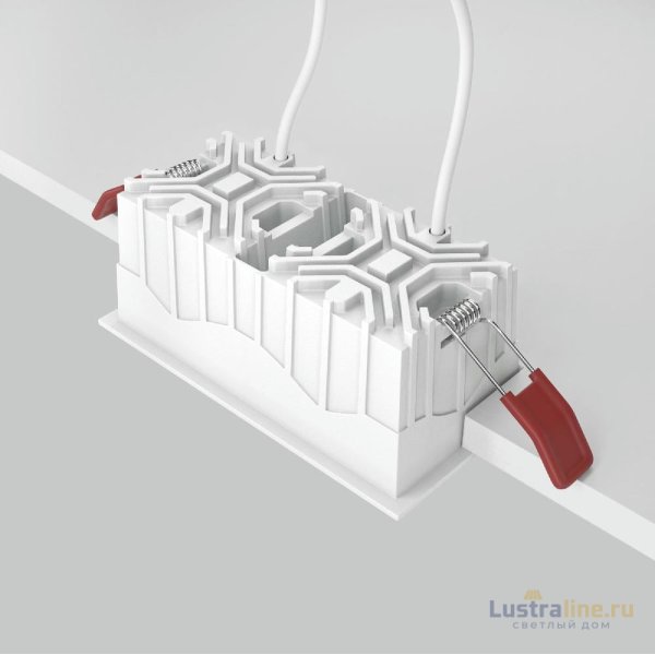 Встраиваемый светильник Maytoni Technical Alfa LED DL043-02-10W3K-SQ-W